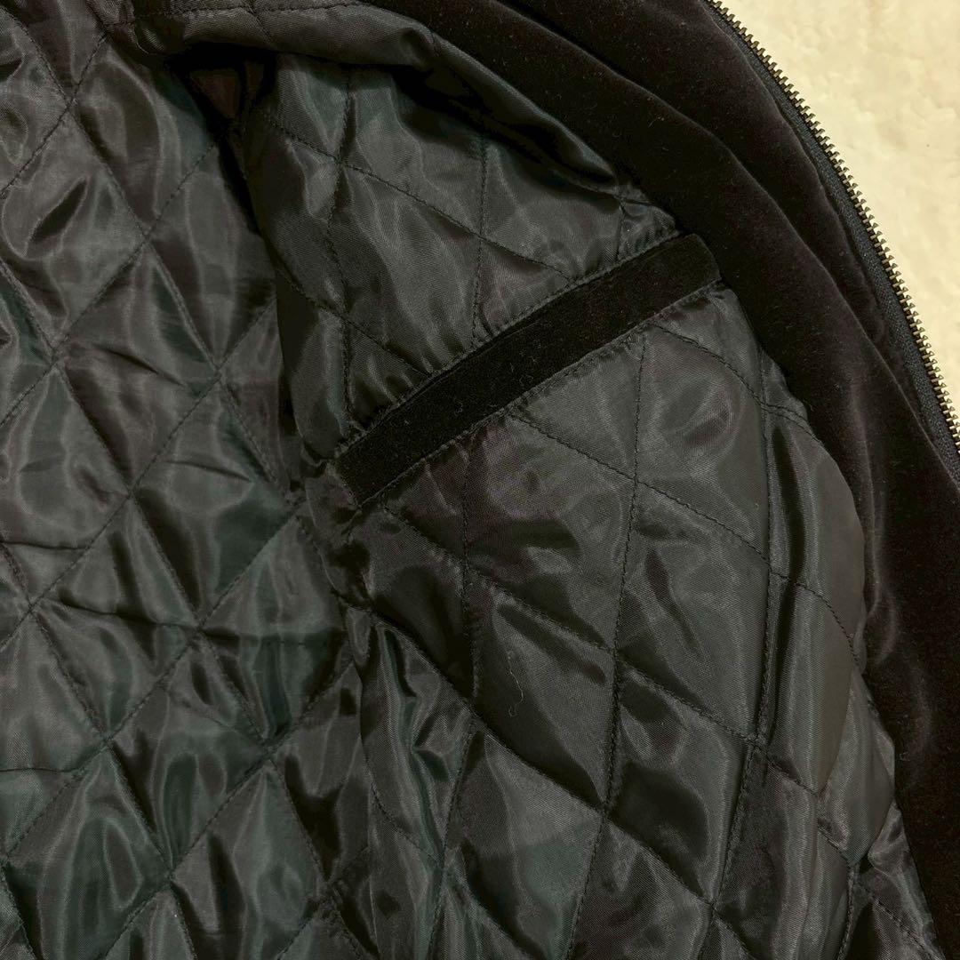 vintage スカジャン 別珍 ベロア 刺繍 日本 ショート丈 短丈 横須賀