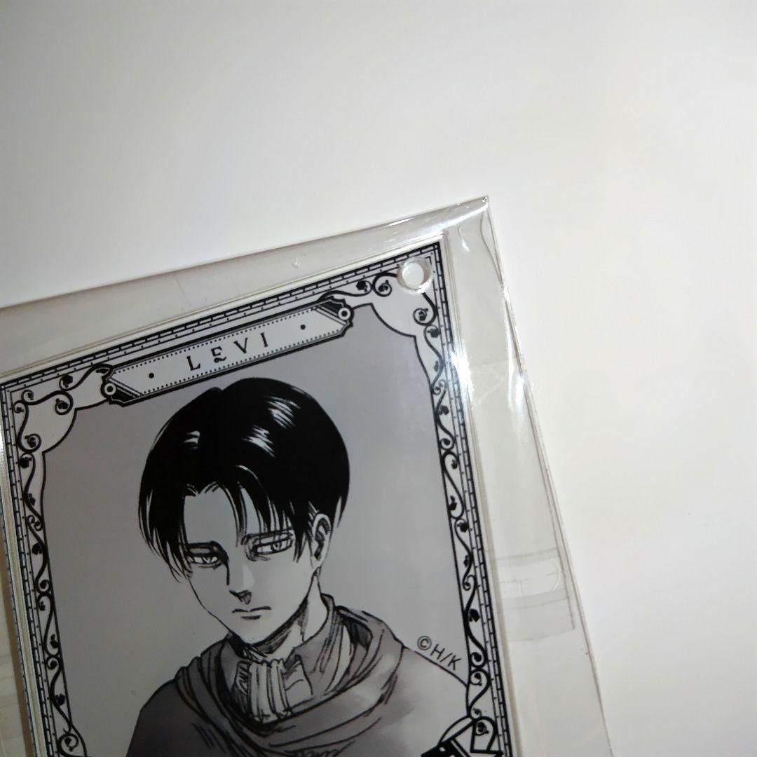 進撃の巨人 リヴァイ アクリルキーホルダー 原画 原作 anique 諫山創