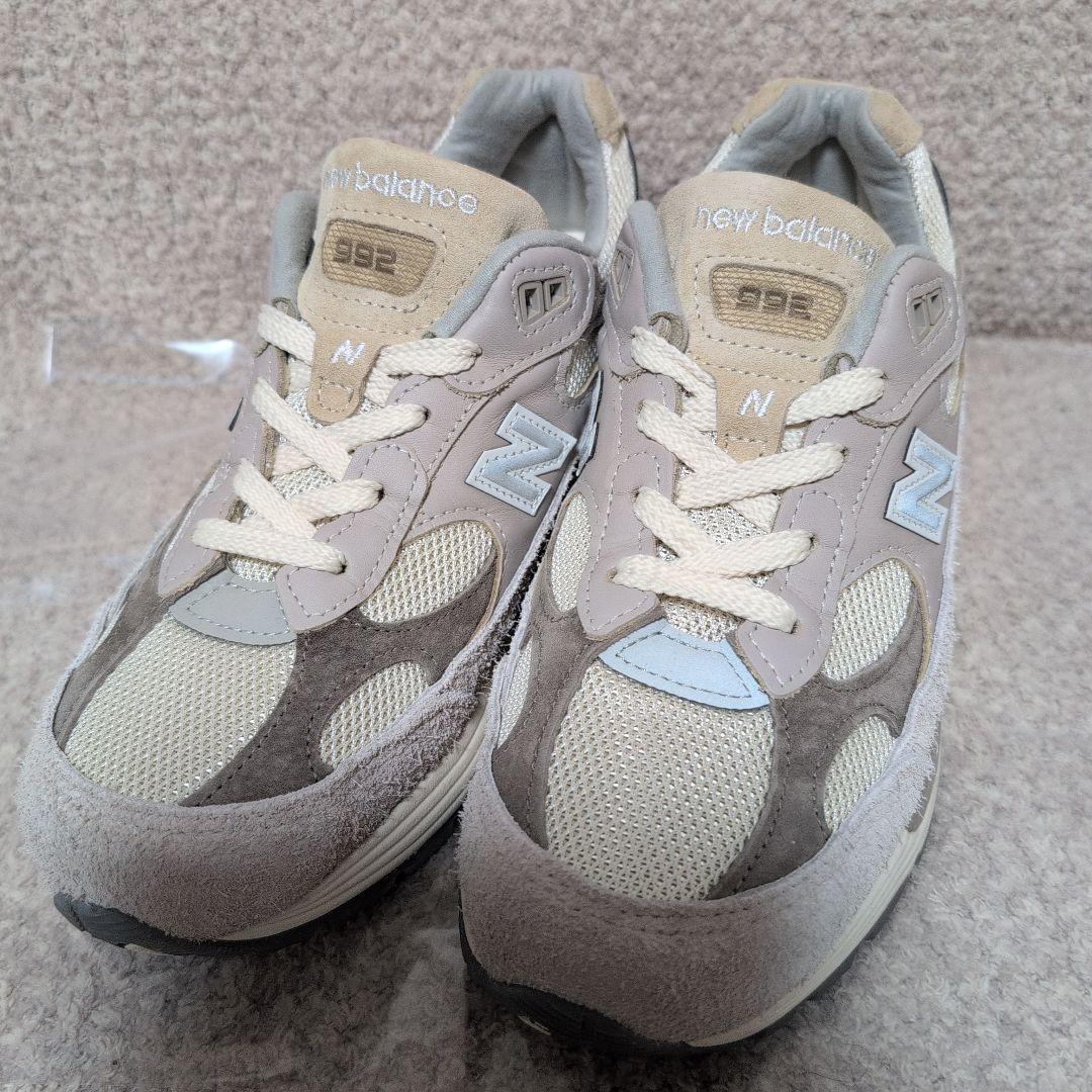 Penpen　New Balance 992 ムーンロック/マッシュルーム