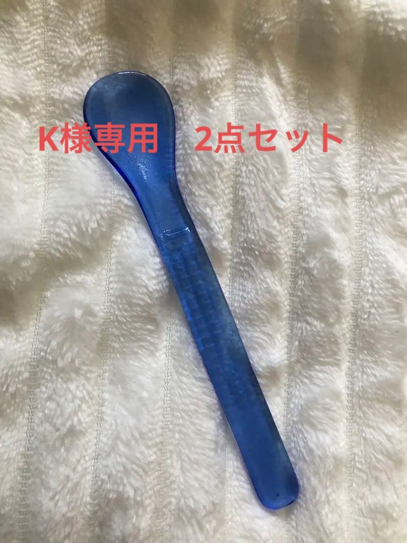 【新品未使用】池谷三奈美 ガラス スプーン　No.2