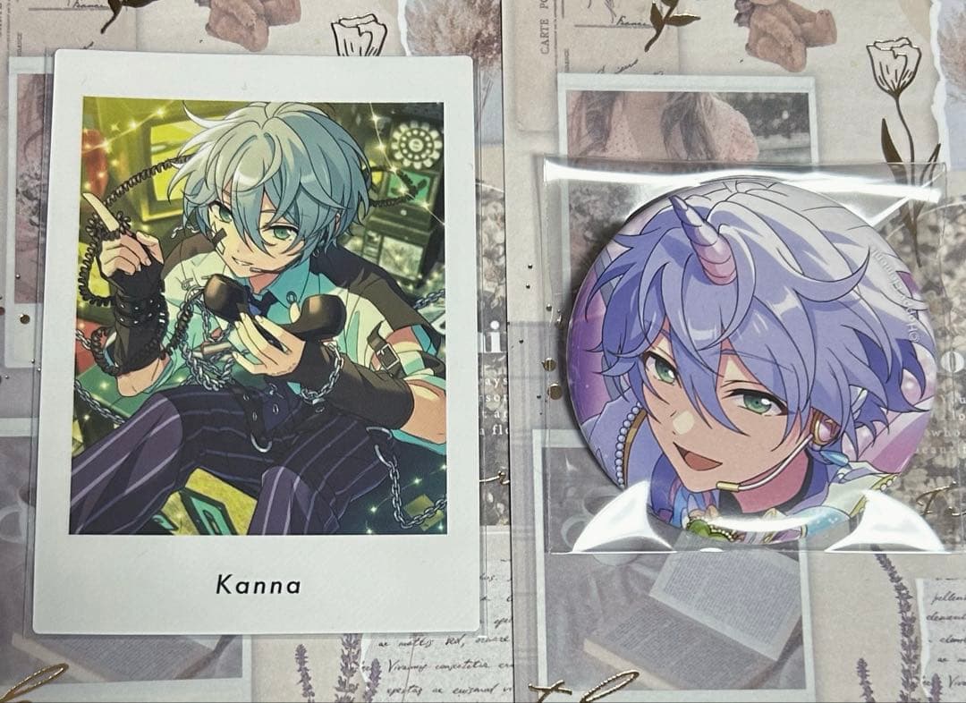 あんスタ カンナ コレクション缶バッジ 2025 Sep. Idol ぱしゃっつ