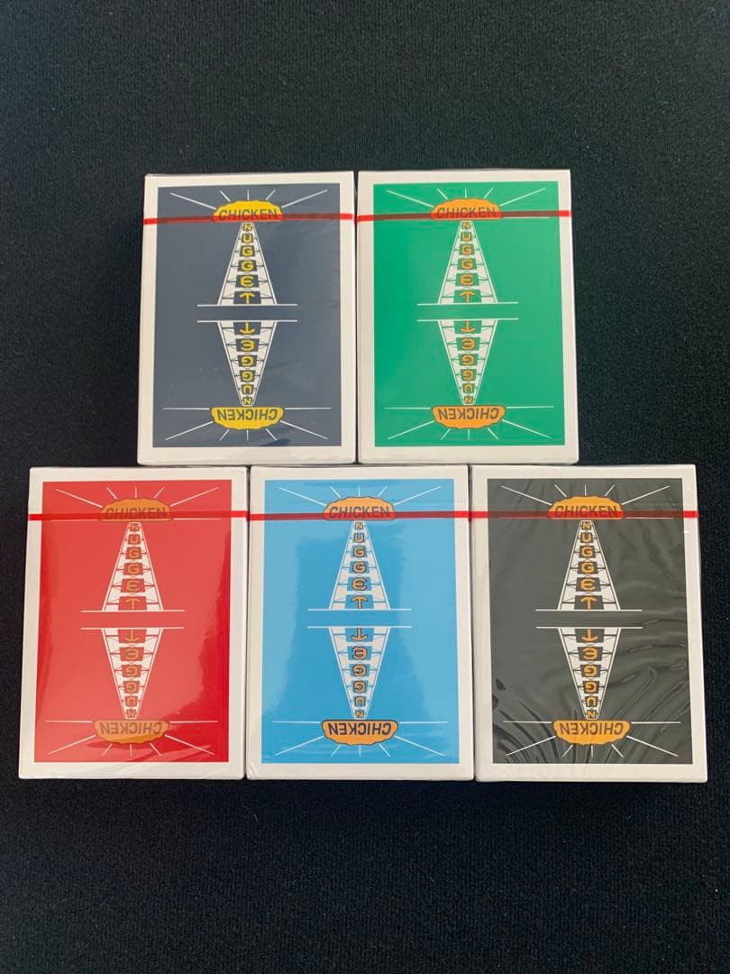 レアデック　vintage chicken nugget トランプ Chicken Nugget Playing Cards (Red, Blue) / チキンナゲット・デック