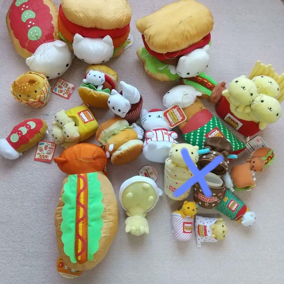 にゃんにゃんにゃんこバーガー ぬいぐるみ 20個セット 大量 ブライズ