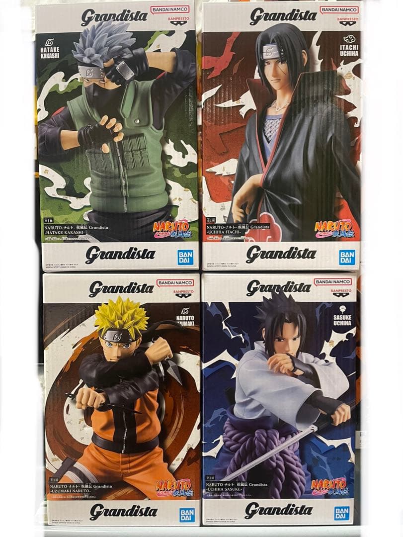 NARUTO ナルト フィギュア グランディスタ カカシ サスケ イタチ
