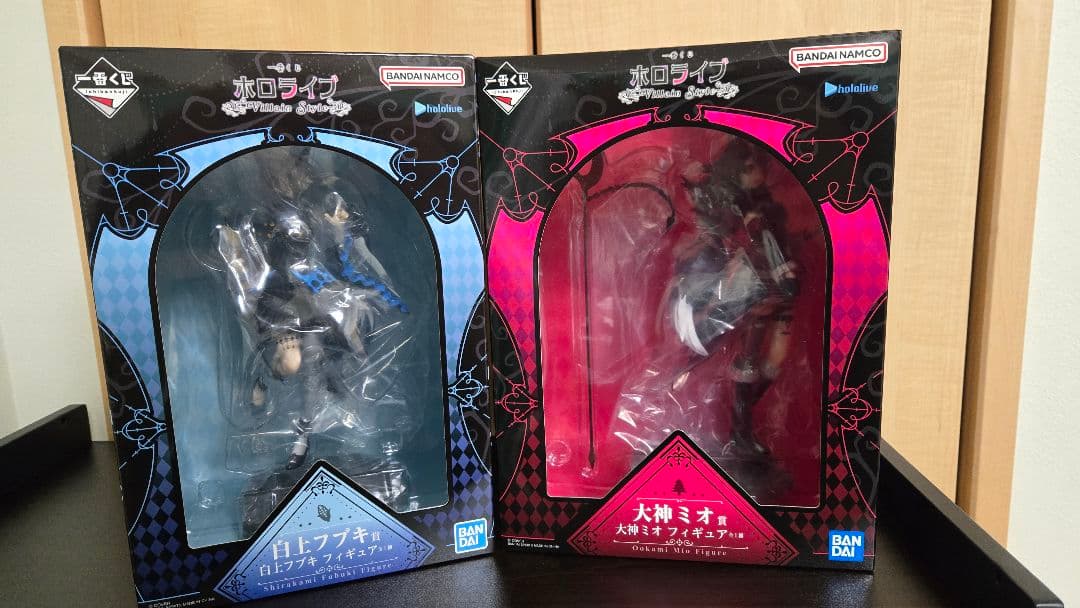 一番くじホロライブ〜 Villain Style〜白上フブキ 犬神ミオフィギュア