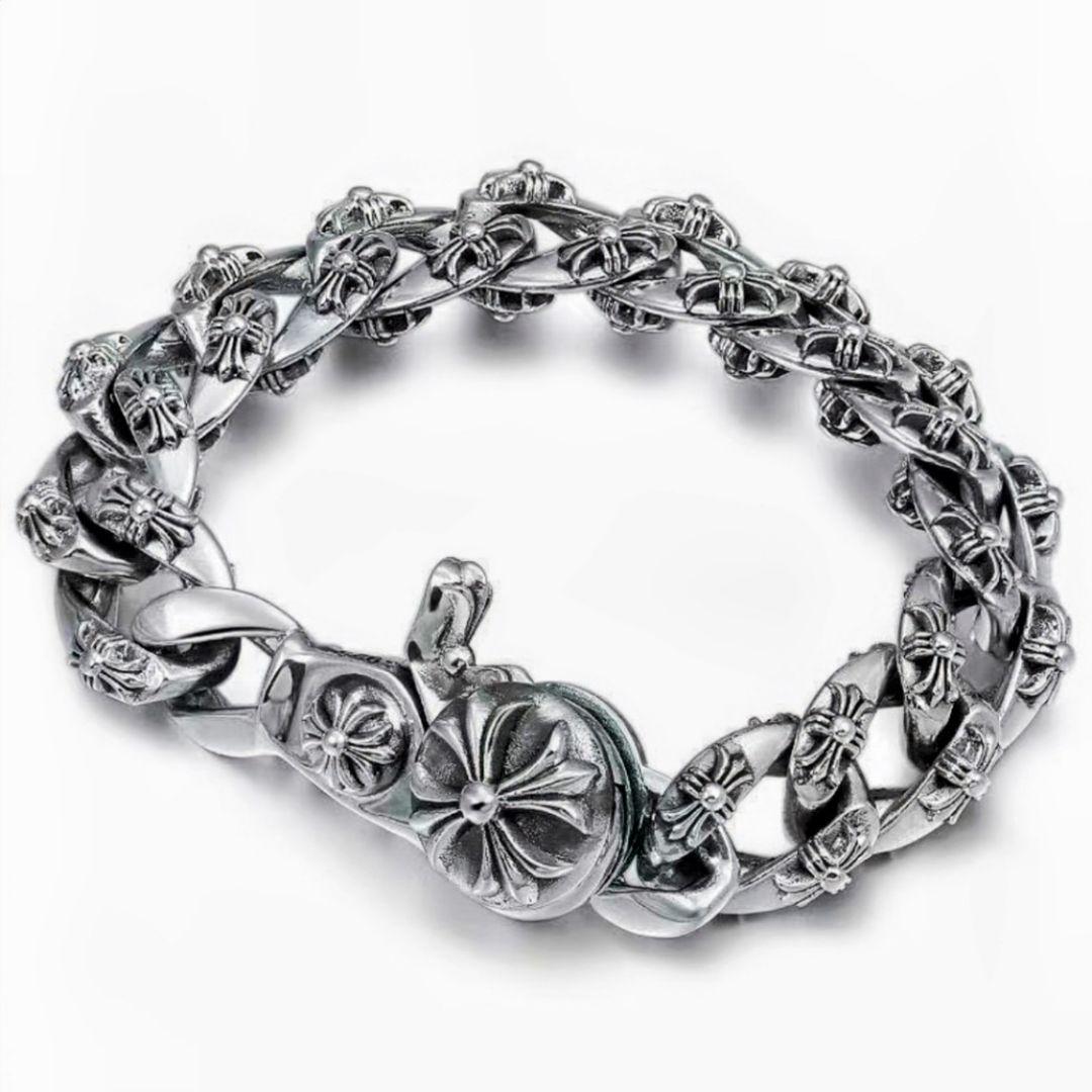 ブレスレット クロスブレスレット メンズ 高見え アクセサリー 韓国