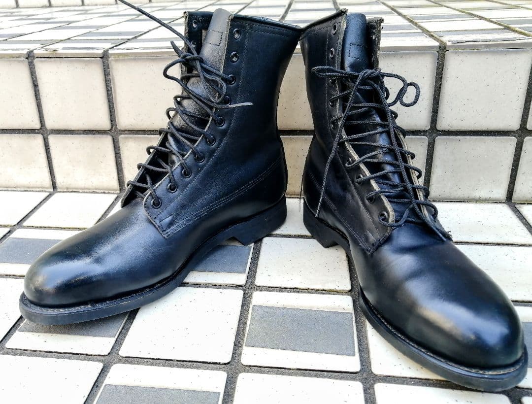 90's米軍コンバットブーツ★スチールトゥ★１０ホール★未使用★サイズ10★1点