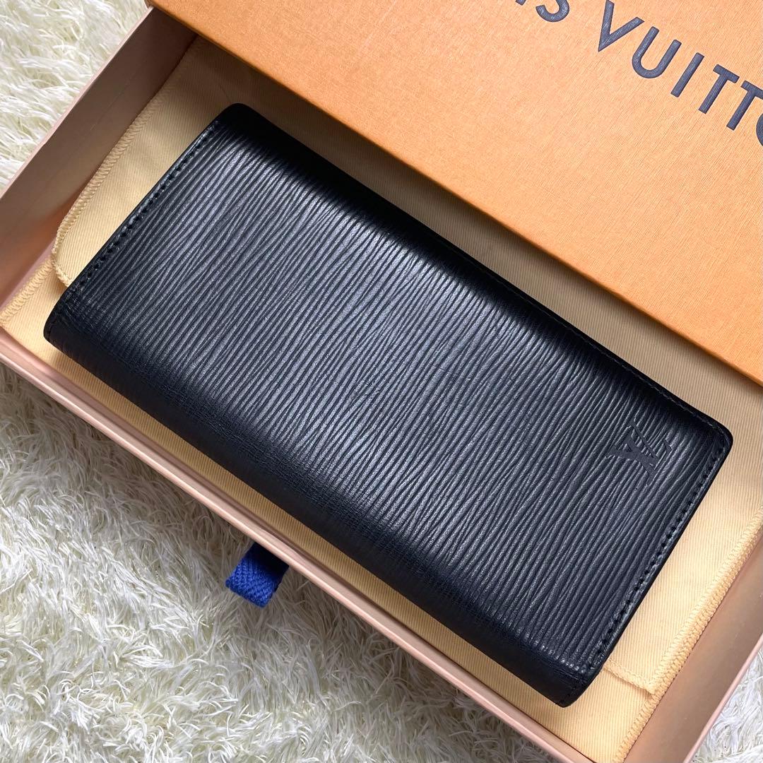 ルイヴィトン ポルトフォイユ ブラザ エピ ブラック ノワール