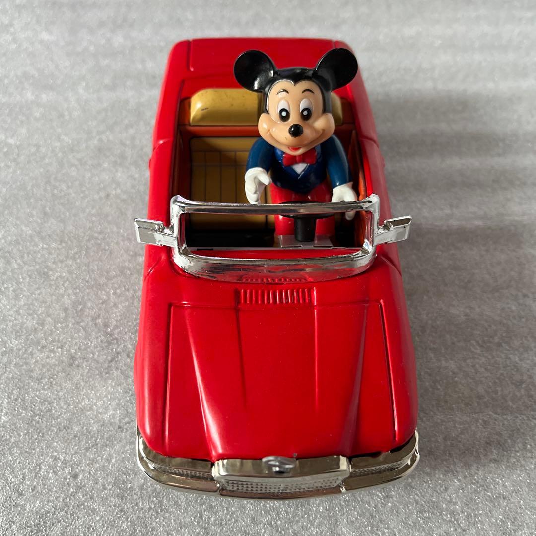 レトロ 増田屋 ミッキーマウス ベンツオープンカー 赤 日本製 - メルカリ