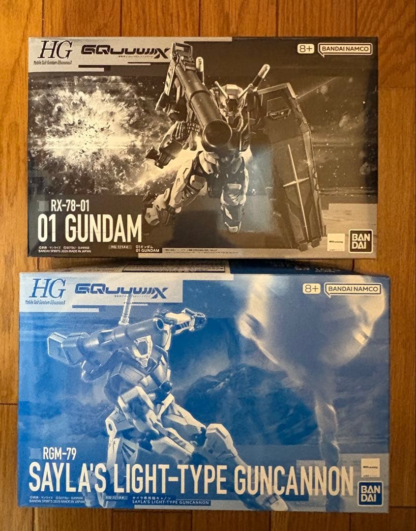 HGセイラ専用軽キャノン 01ガンダム セット