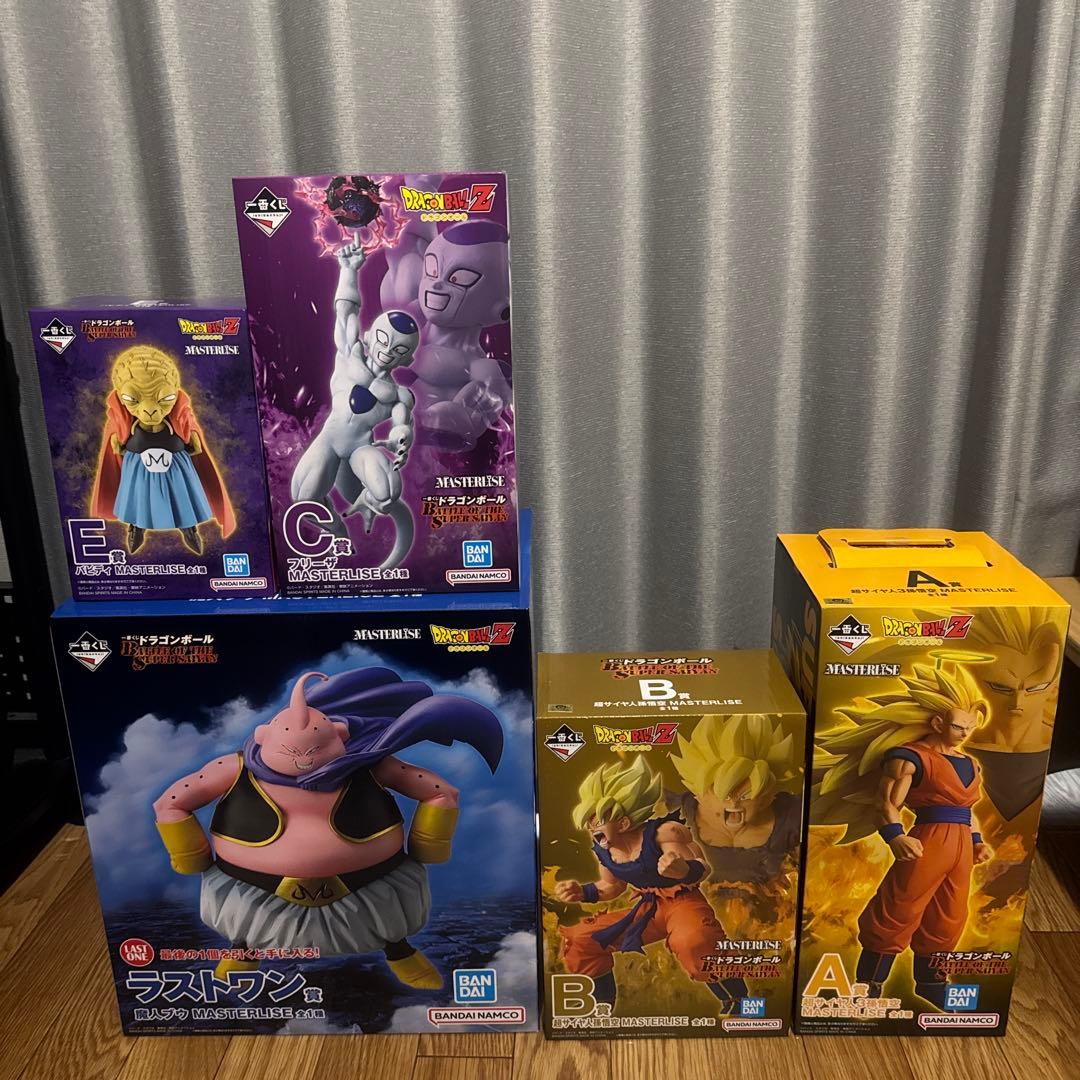 一番くじ ドラゴンボールZ A,B,C,E ラストワン賞 フィギュア