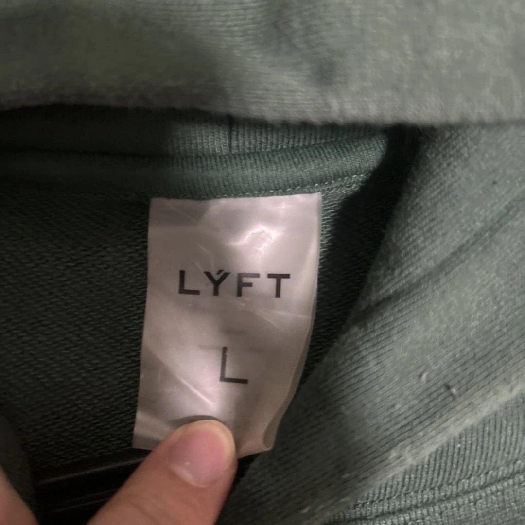 LYFT グリーン パーカーとパンツ セット L/M - メルカリ