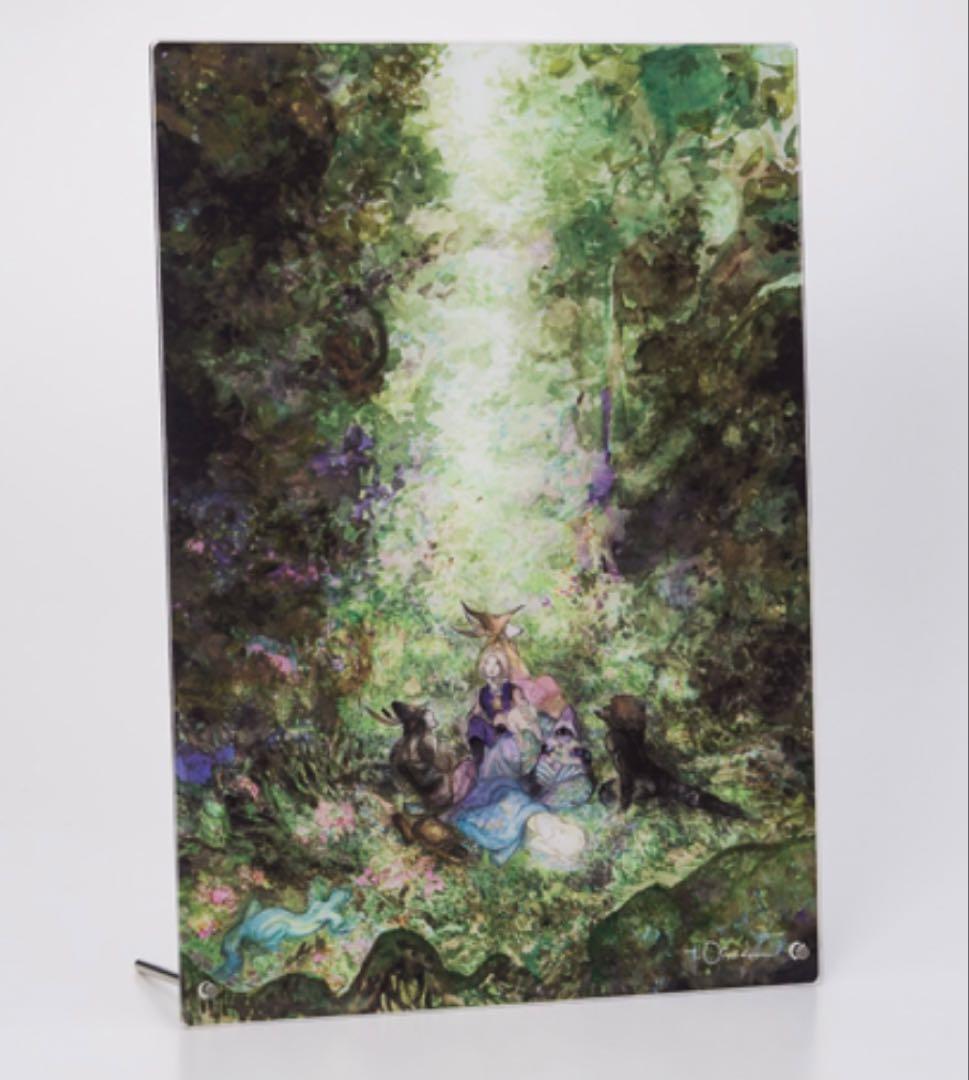 新品 FF9 パーティー アクリルプレート 天野喜孝展