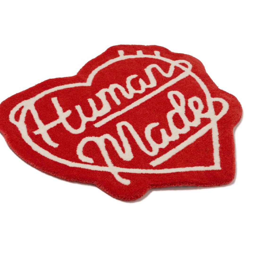 小物 HUMAN MADE Heart Rug Medium \"Red\"