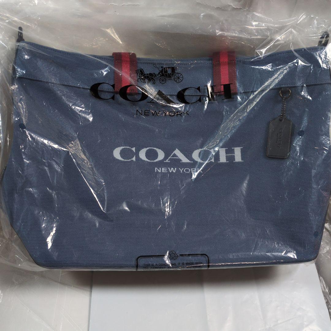 日曜日までお値引き　コーチ　キャンパス地　トートバック