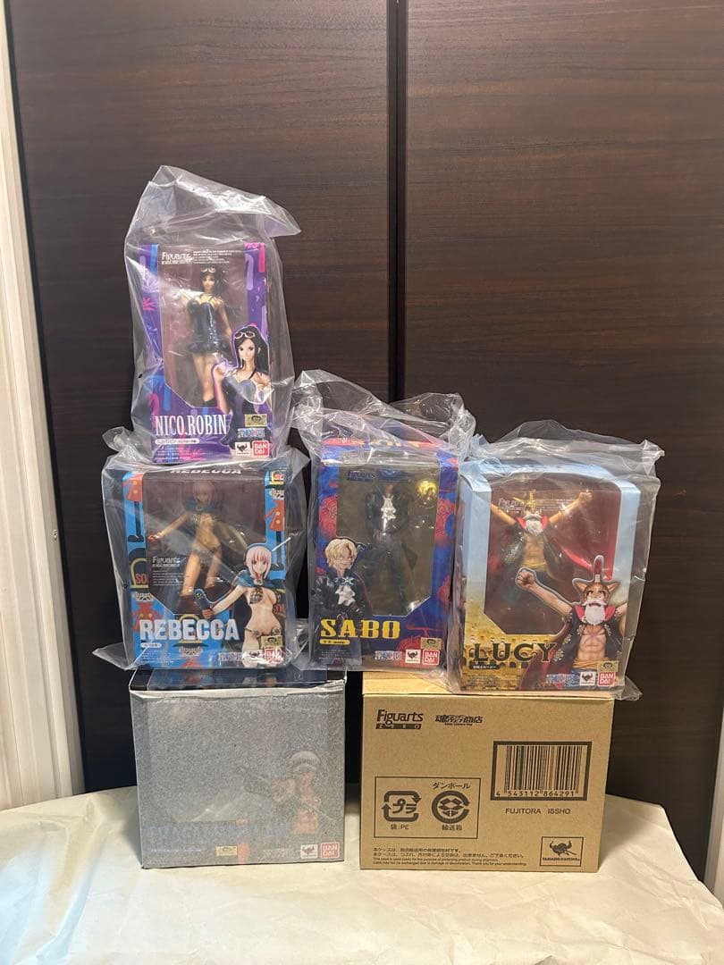 ワンピース　フィギュアーツZERO 6体セット