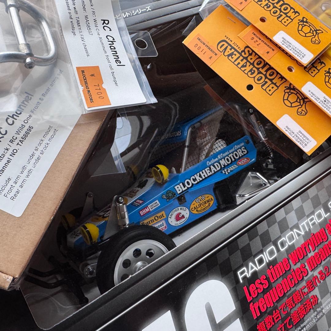 【新品未開封】XBワイルドワンオフローダーBLOCKHEAD＆アルミパーツ