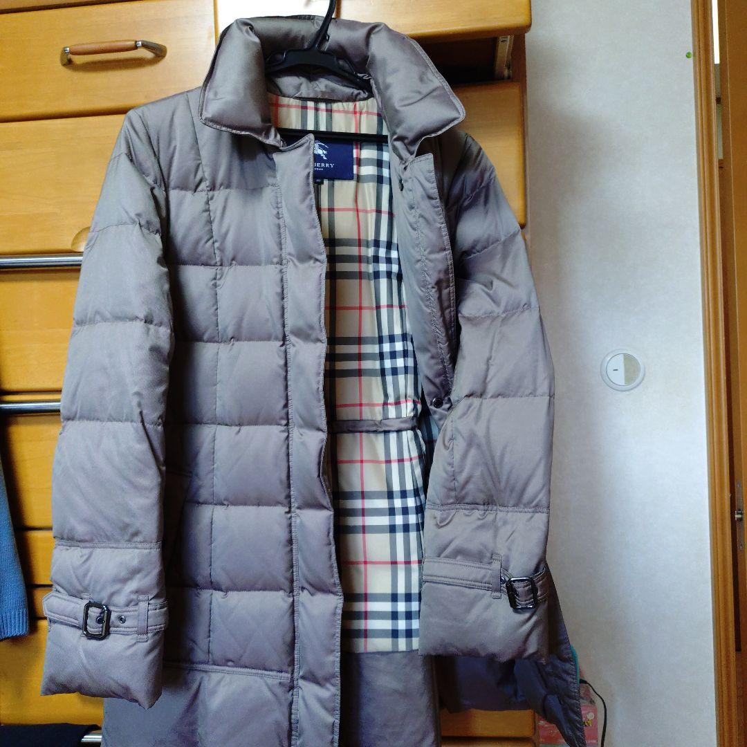 希少☆BURBERRY ☆ダウンコート美品 国内発】BURBERRY ロングダウンコートロゴパッチギフト包装可