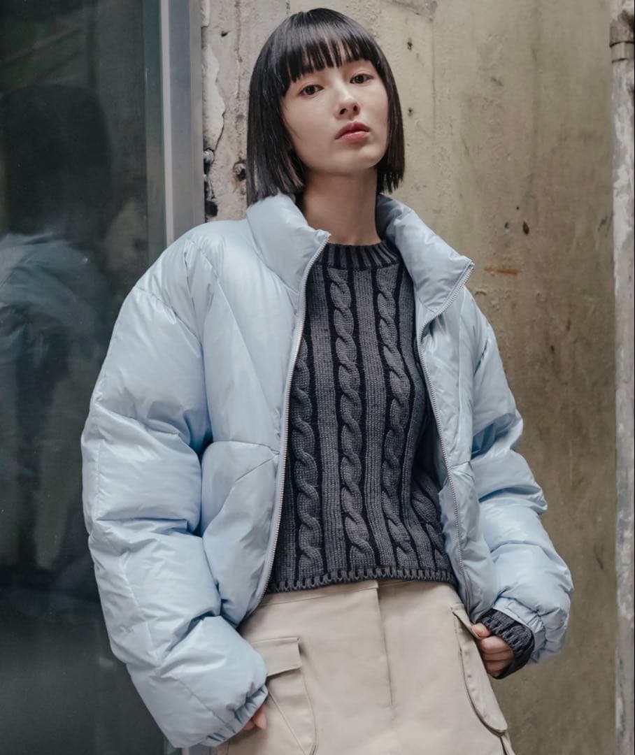 韓国　ダウンジャケット