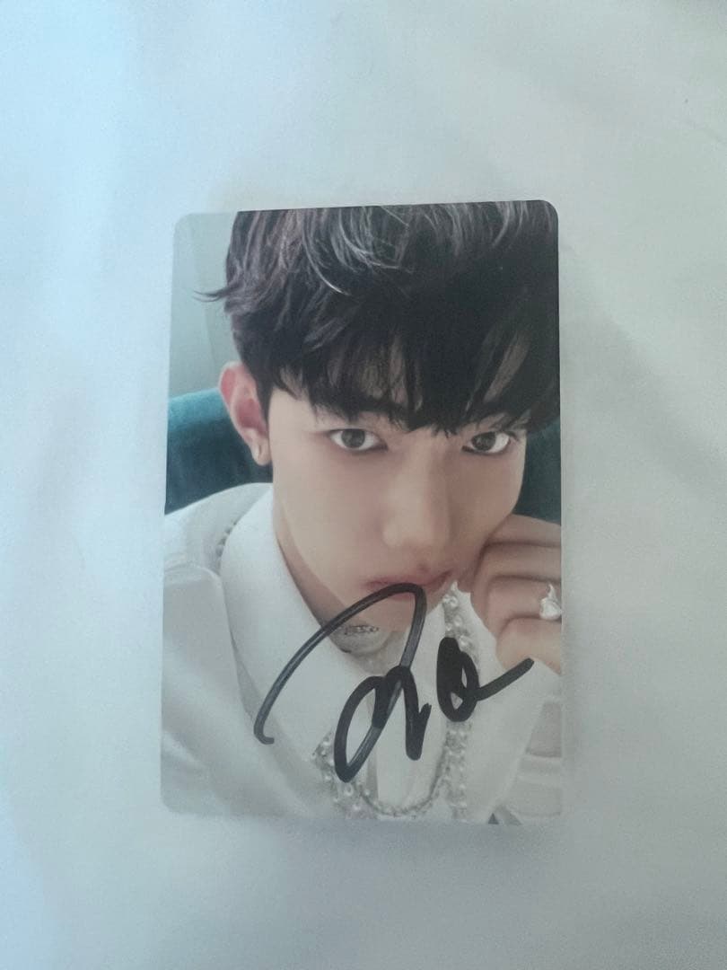 ZB1 ジャンハオ サイン トレカ ポカ