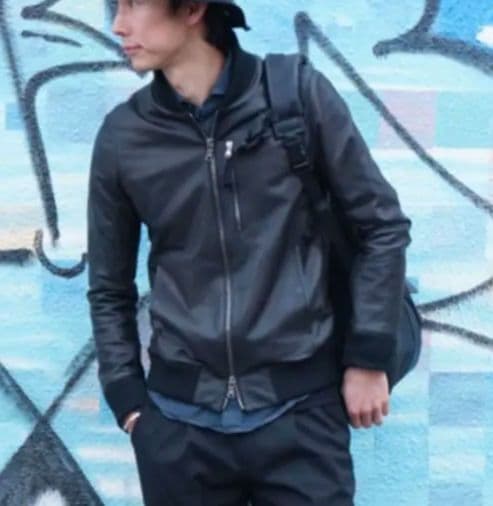 junhashimoto レザー MA-1 wjk akm backlash