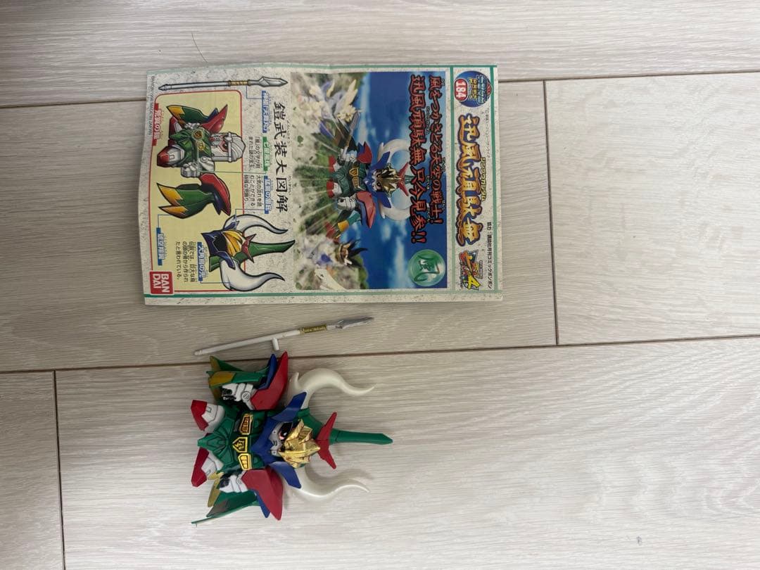 新SD戦国伝 天星七人衆 10体セット 組み立て 墨入れ済み 説明書有