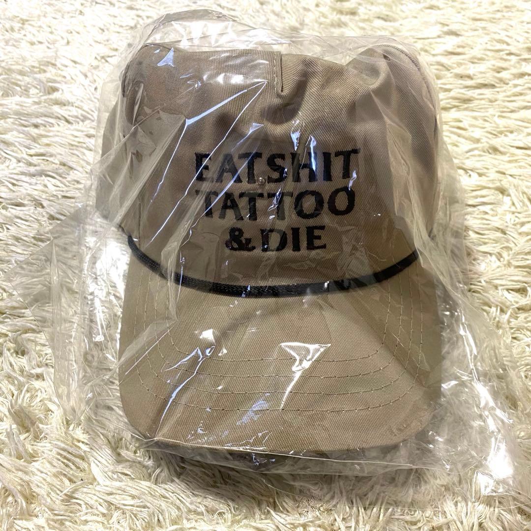 未使用】tattoo studio yamada オリジナルキャップ ベージュ - メルカリ