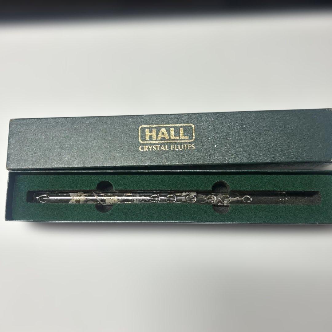 HALL CRYSTAL FLUTES クリスタルフルート HALL CRYSTAL Flute Eb Offset Dragon クリスタルフルート Eb管 全長