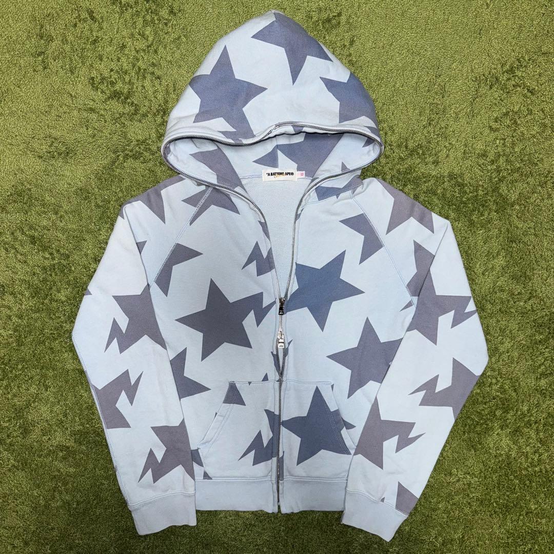 00s NIGO期 A BATHING APE スターフルジップパーカー エイプ