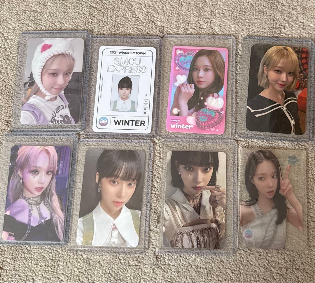 aespa ウィンター トレカ セット まとめ売り winter - メルカリ