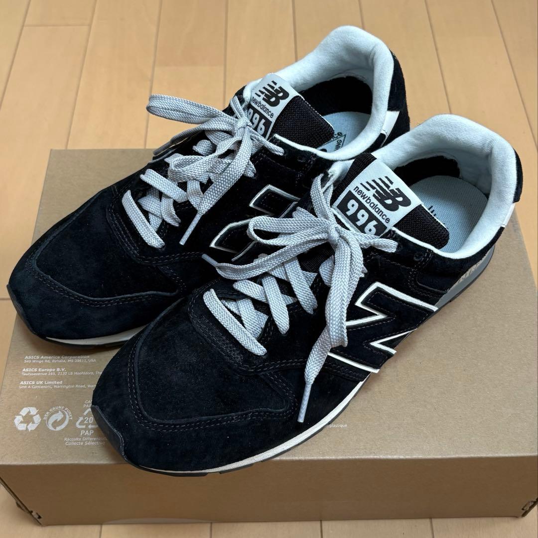 靴 New Balance CM996 BLACK(EL2) 26.5cm