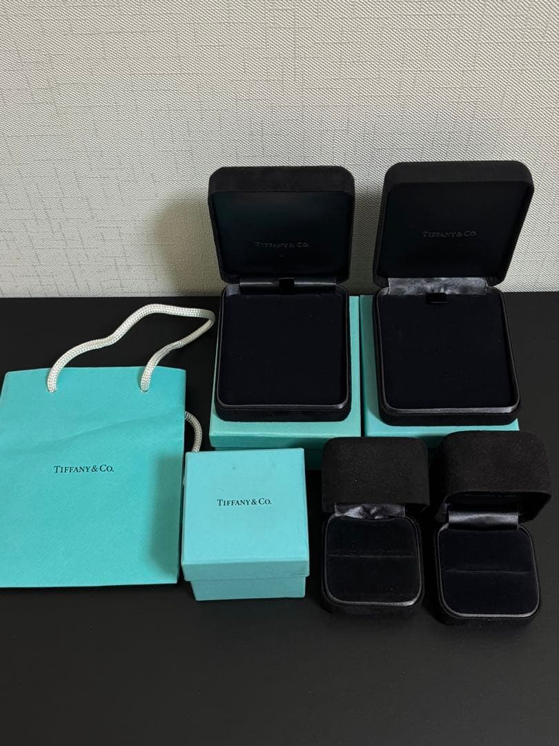 Tiffany ティファニー ジュエリーボックス 空箱 4点セット S115944960