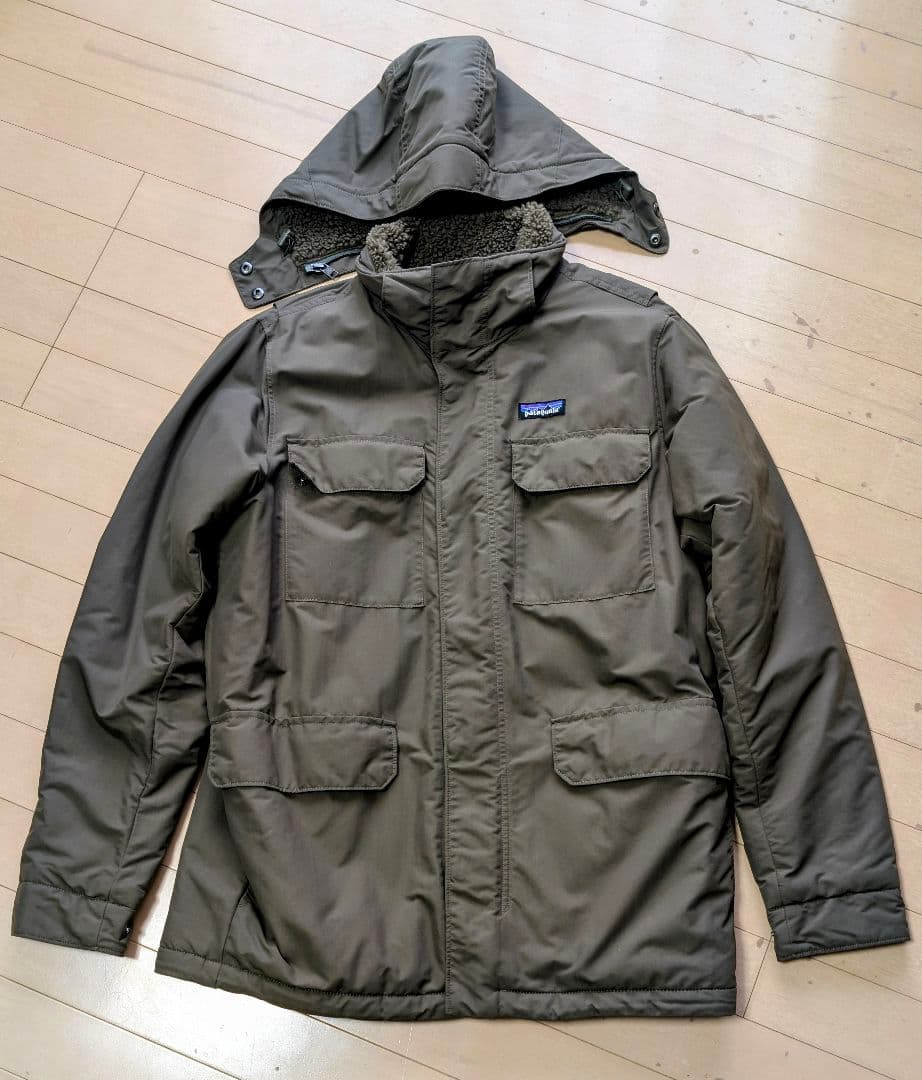 patagonia M オリーブグリーン マウンテンパーカー