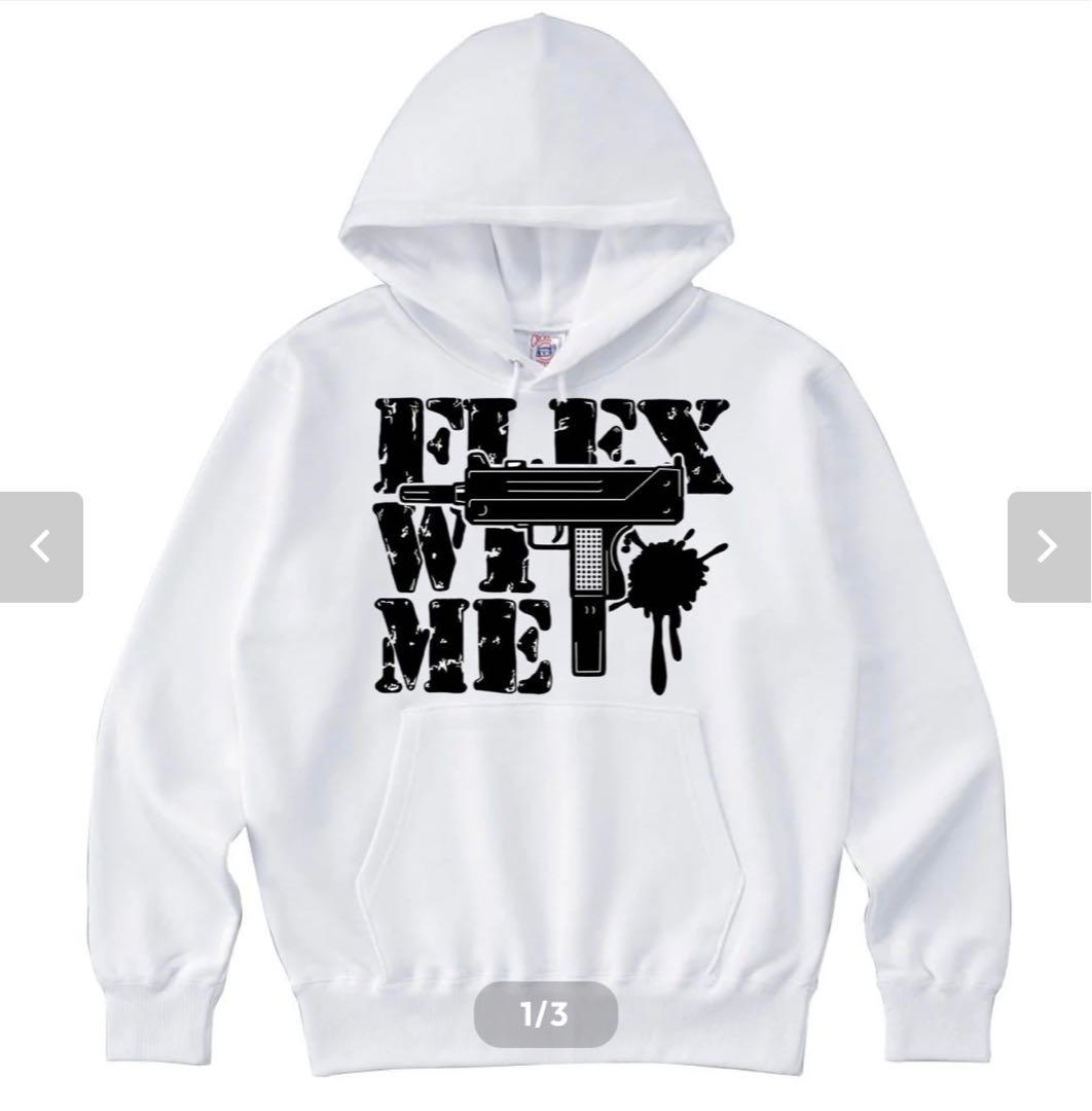 flex wit meパーカー Lサイズ - メルカリ