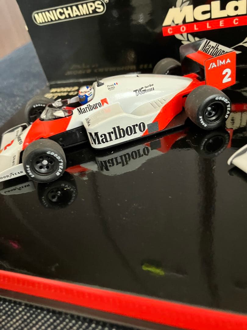 ミニチャンプスF1 1/43 McLaren TAG Turbo A.プロスト