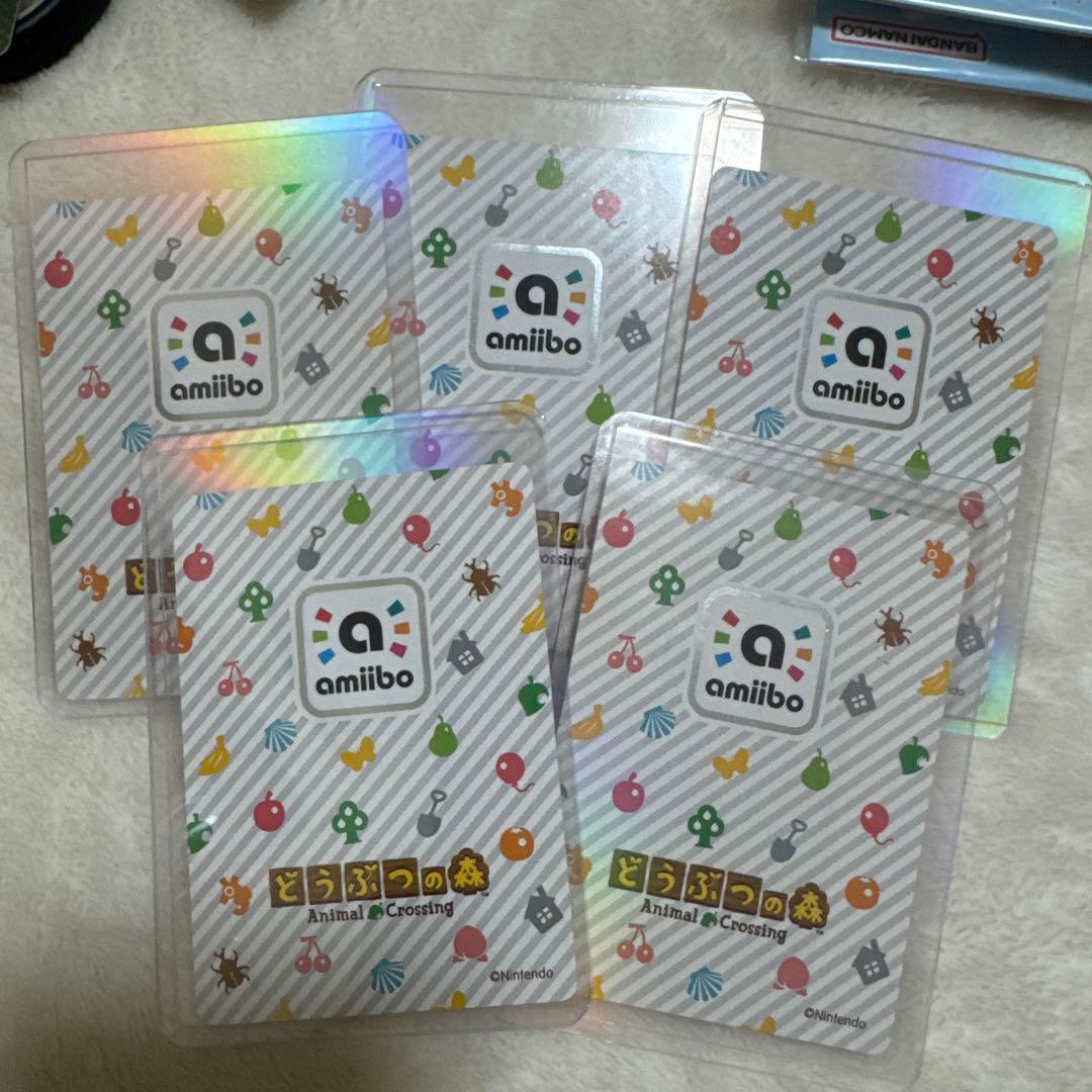 あつ森 amiiboカード 猫住民 ジャック ブーケ ビンタ ラムネ 1ごう