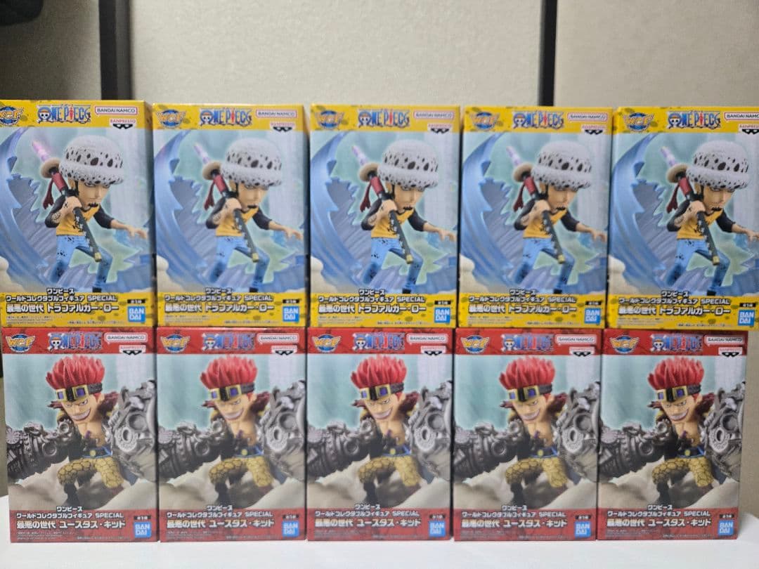 【新品】ONEPIECE WCF ワーコレフィギュア ロー&キッド 10体セット