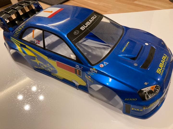 【美品】ラジコン　タミヤ　インプレッサ　WRC STi ボディ