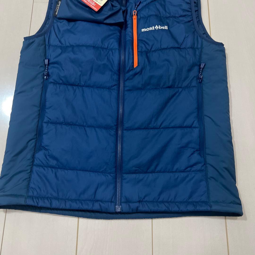 モンベル U.L.サーマラップ ベスト メンズM ネイビー - メルカリ