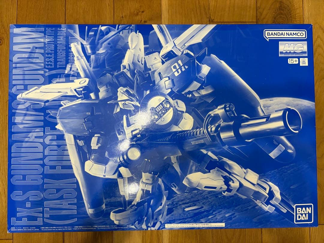 MG 1/100 Ex-Sガンダム/Sガンダム (タスクフォースα Ver.)