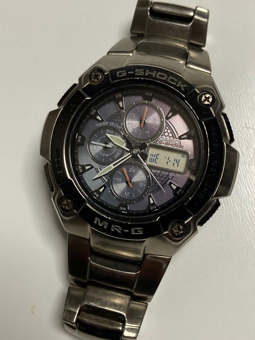 B*S様 更にお値下げしました！G-SHOCK MR-G チタニウム 完全稼働品
