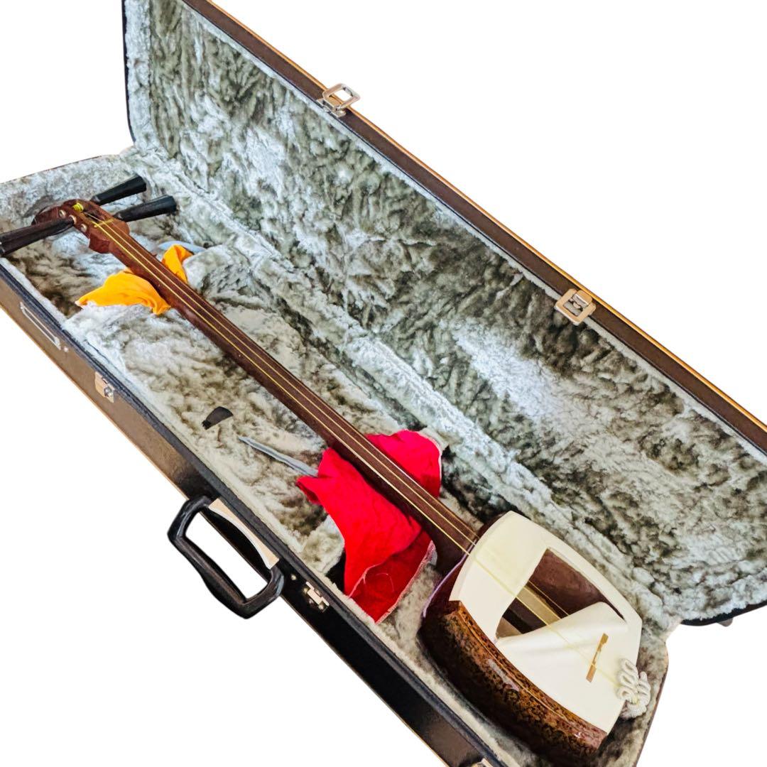 津軽三味線 ハードケース 撥