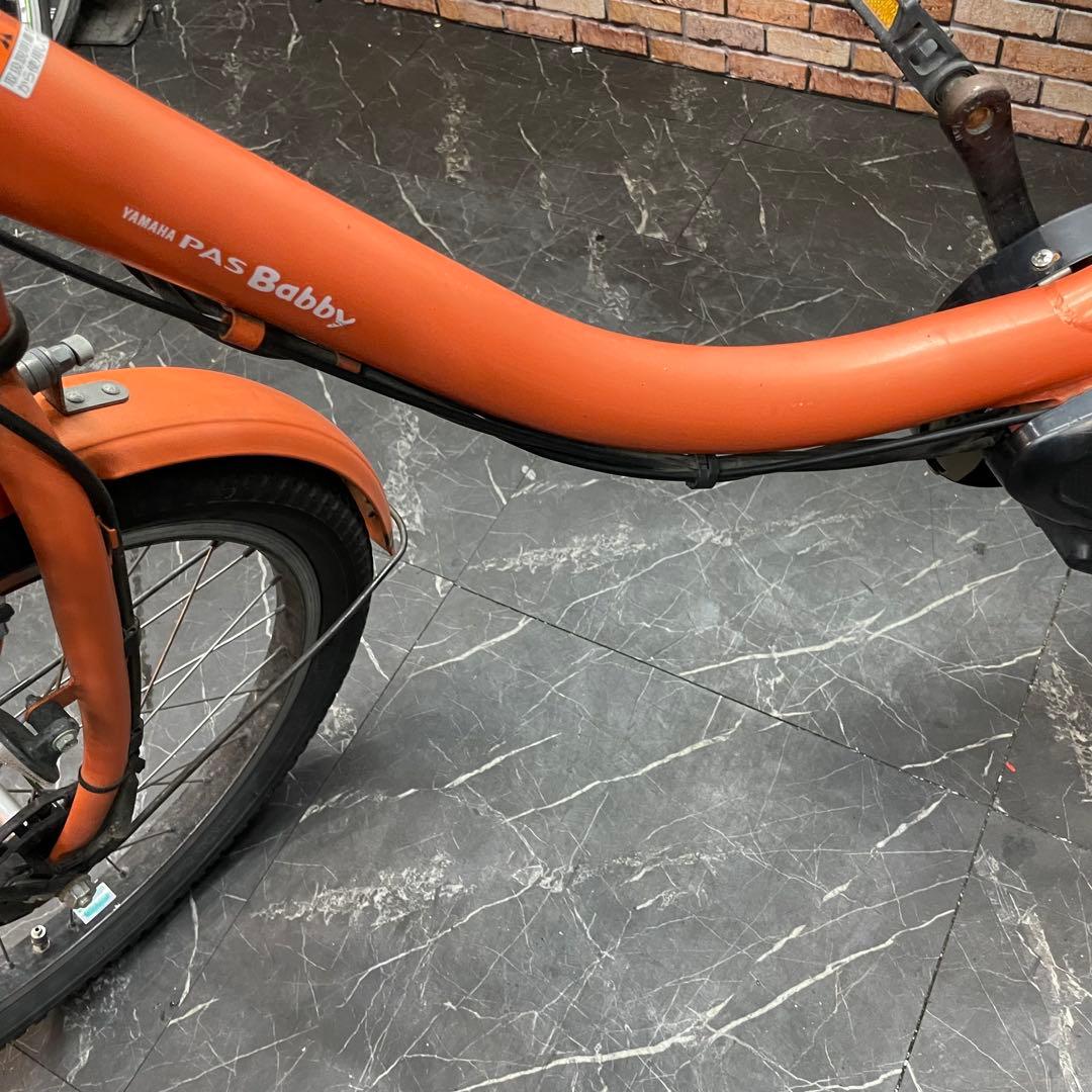 102】電動自転車YAMAHA PAS Babby オレンジ 20インチ - メルカリ