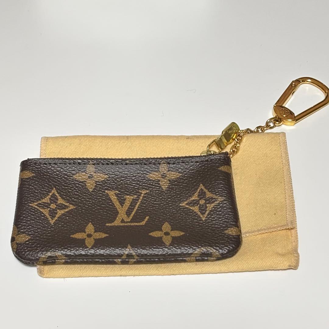 【美品】ルイヴィトン モノグラム ポシェットクレ ケース M62650