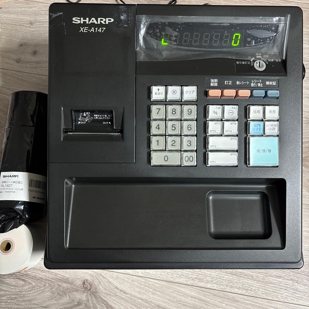 SHARP XE-A147 電子レジスタ シャープ