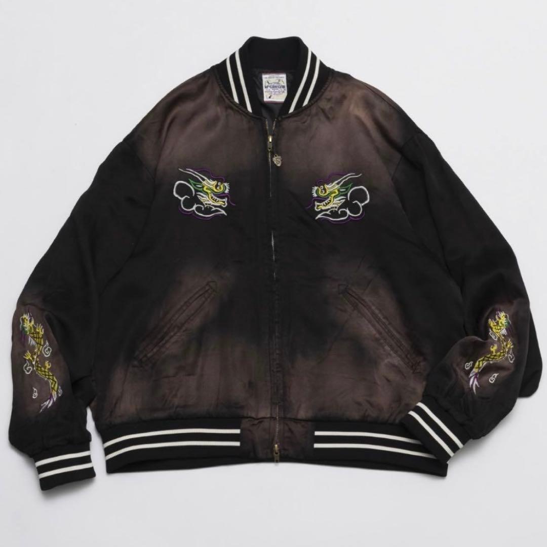 フリークスストア マックレガー フェード加工 スーベニアジャケット スカジャンM