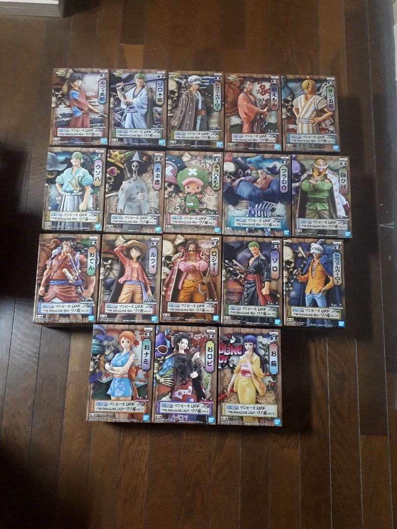 ワンピース GRANDLINE MEN LADY DXF ワノ国 未開封18種