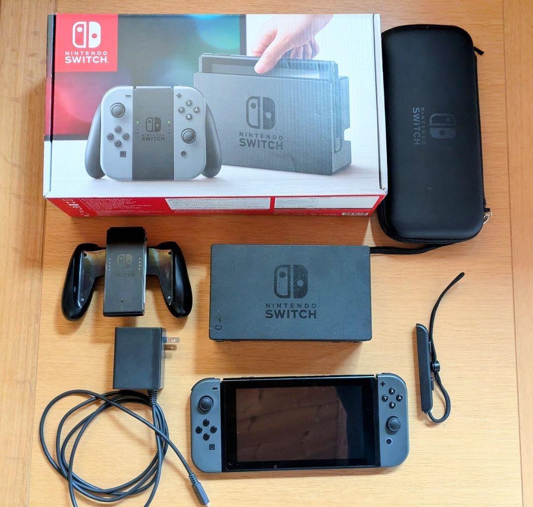 Nintendo Switch グレー 本体 + Joy-Con