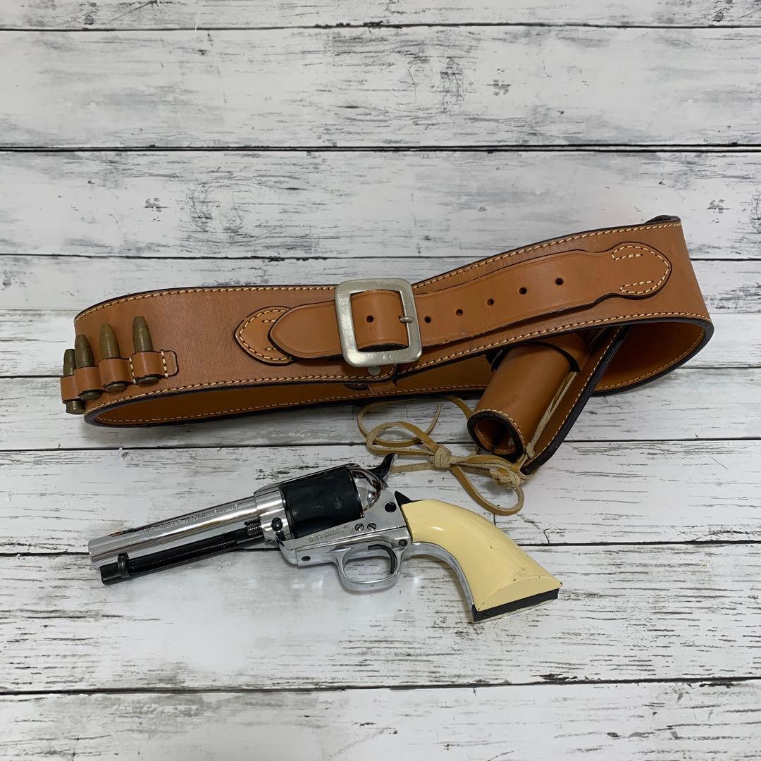 イーストA No.001-M★牛革製 ウエスタンベルト ガンホルスター