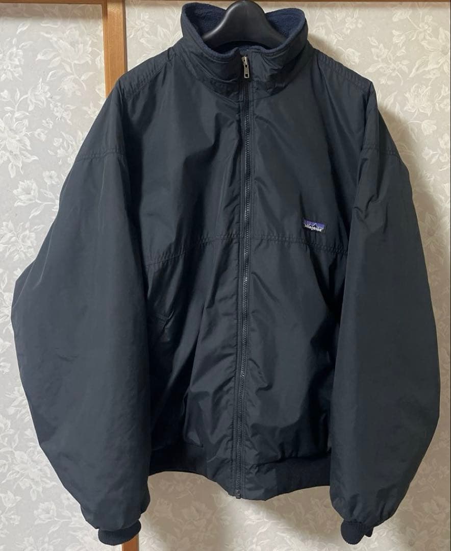 00s patagonia シェルドシンチラ　ブラック　L コスタリカ製